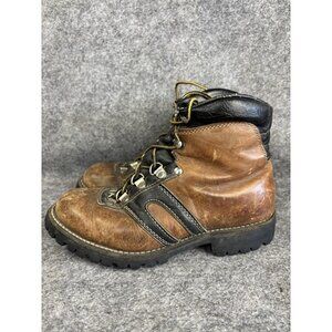 Vintage Chippewa Kush N Kollar Boots Mens Size 6.5 Leather Vibram Sole 80s